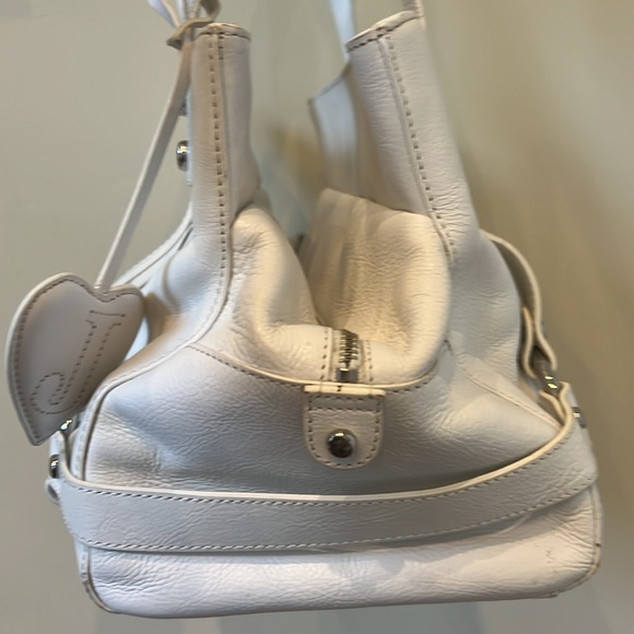 Juicy couture white leather shoulder bag - Picture 5 of 16